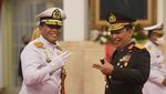 Senyum Sumringah Laksamana TNI M Ali Usai Dilantik Jadi KSAL