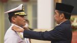 Senyum Sumringah Laksamana TNI M Ali Usai Dilantik Jadi KSAL