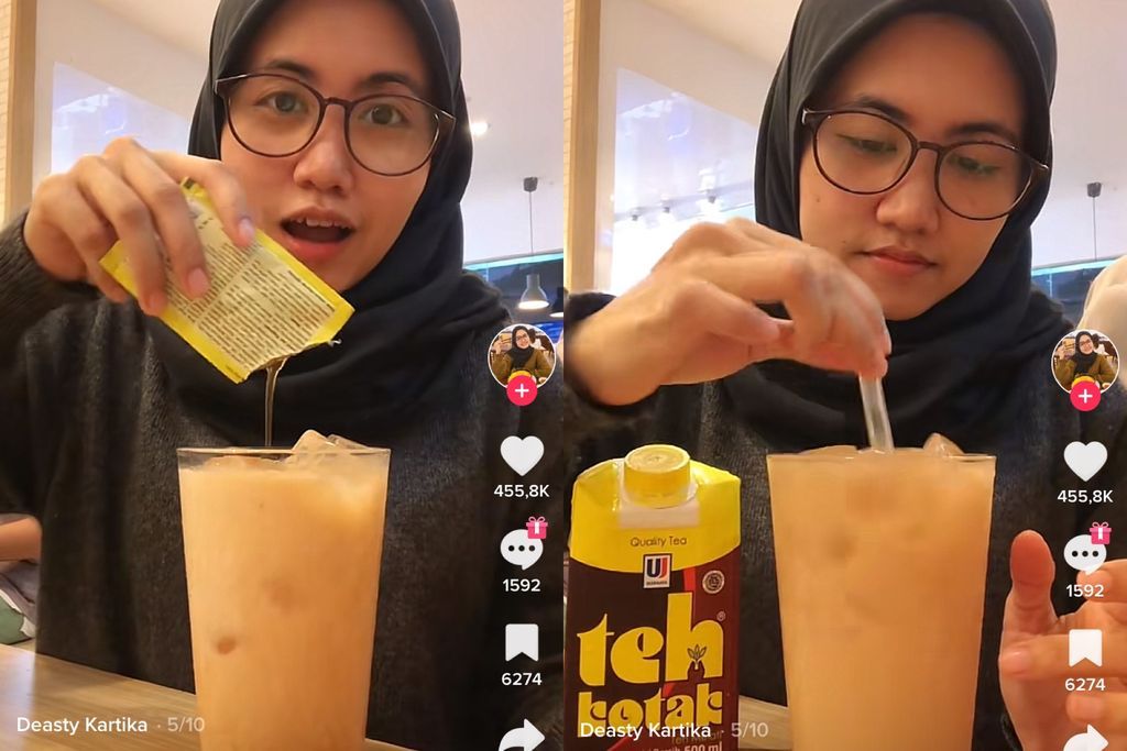 Tren minuman di TikTok