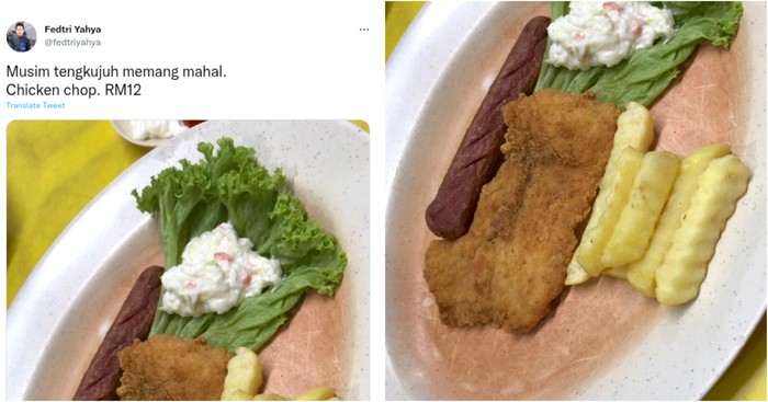 Zonk! Beli Ayam Goreng Rp 42 Ribu, Netizen Ini Dapat Makanan Menyedihkan