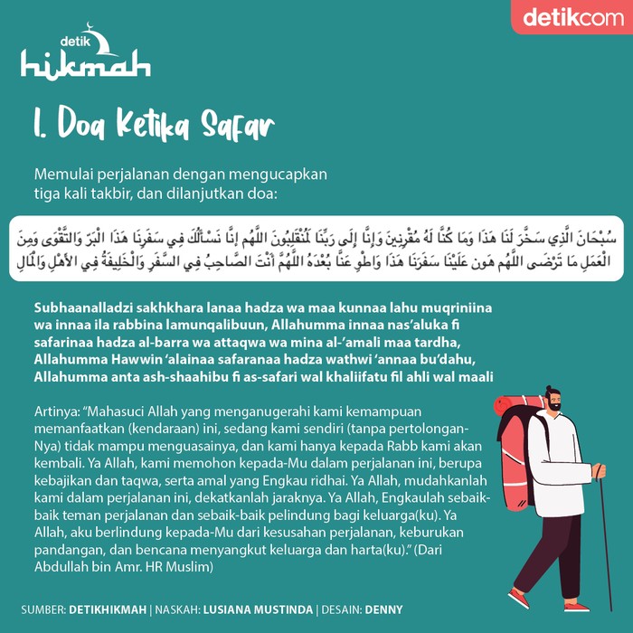 Doa safar Doa safar dengan kendaraan darat, laut dan udara