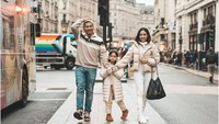 Mereka memilih London pada liburan kali ini. Foto: instagram