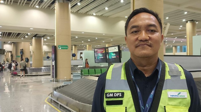 General Manager (GM) Bandara I Gusti Ngurah Rai Bali, Handy Heryudhitiawan. Foto: Triwidiyanti/detikBali