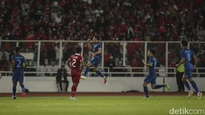 Indonesia Ditahan Imbang 10 Pemain Thailand
