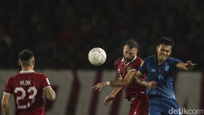 Indonesia Ditahan Imbang 10 Pemain Thailand