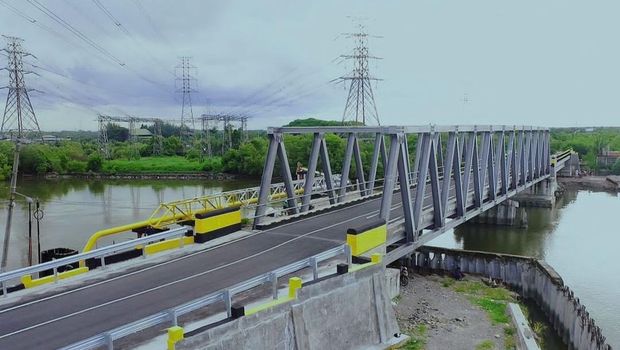 Jembatan Sicanang Belawan. (Instagram Bobby Nasution)