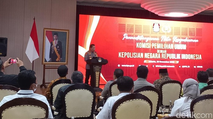 Kapolri Jenderal Listyo Sigit Prabowo (Anggi Muliawati/detikcom).