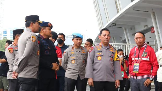 Kapolri Pantau Pengamanan di GBK