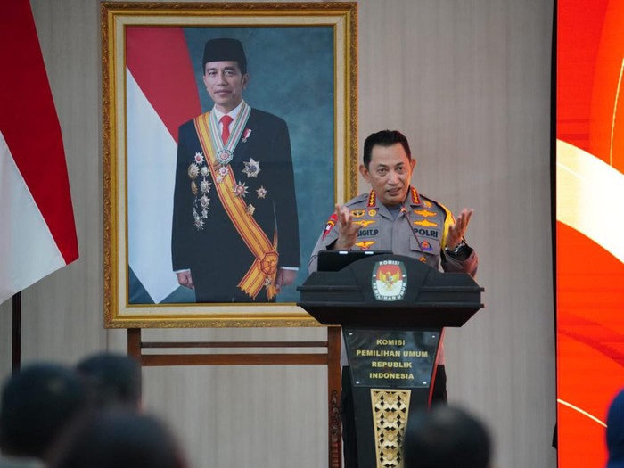 Kapolri Teken MoU dengan KPU