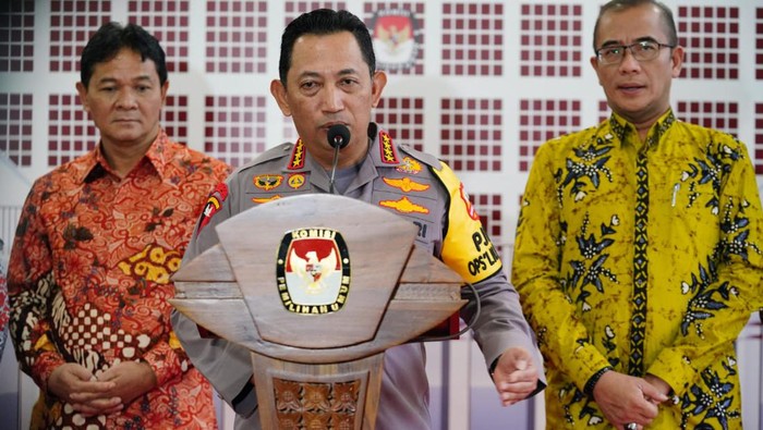 Kapolri Teken MoU dengan KPU
