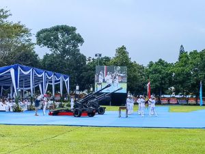 Momen Upacara Sertijab Laksamana Muhammad Ali Jadi KSAL