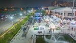 Festival Bazar UMKM 2022 di Meikarta Dilihat dari Udara