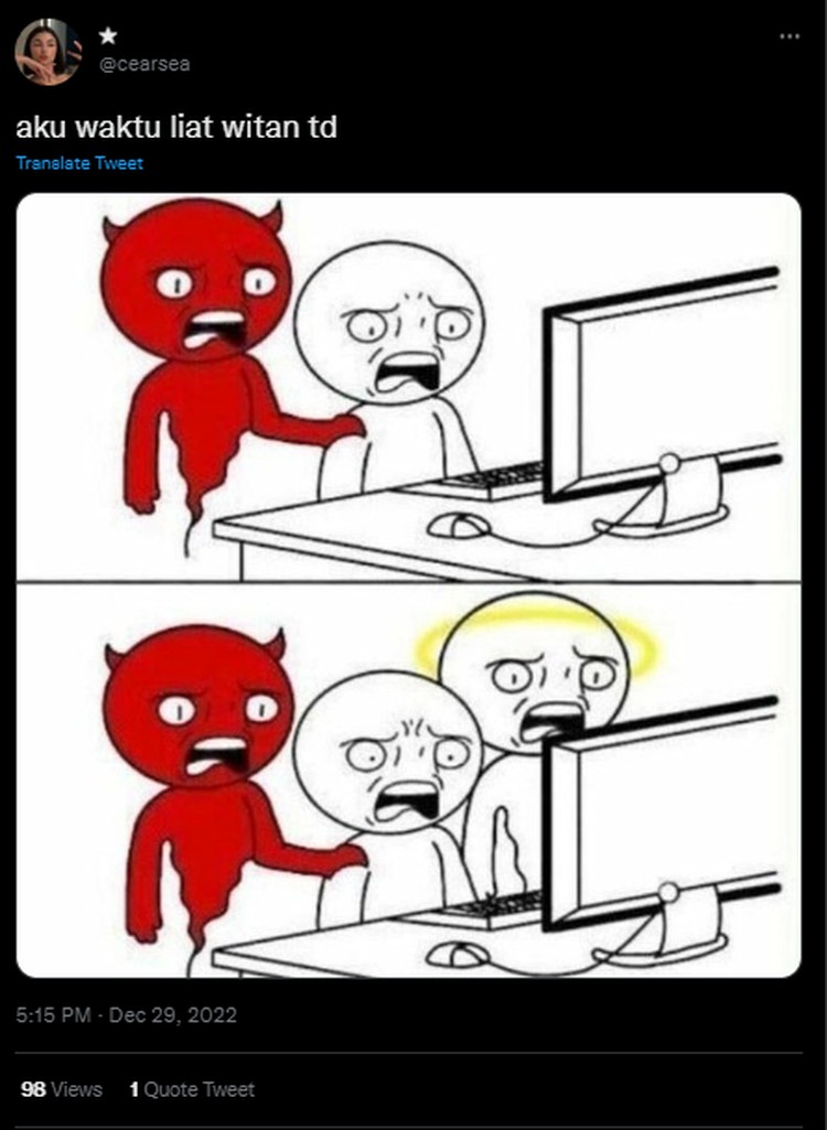 Meme Kocak Netizen Lihat Witan Gagal Cetak Goal ke Gawang Thailand Setelah Hansamu gagal cetak goal ke gawang Brunei, jejaknya diikuti Witan kala Indonesia vs Thailand di Piala AFF 2022. Netizen pun mengeluarkan beragam meme.