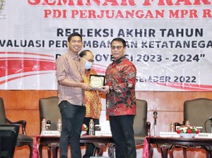 Refleksi Akhir Tahun F-PDIP MPR: Urgensi PPHN-Ancaman Resesi