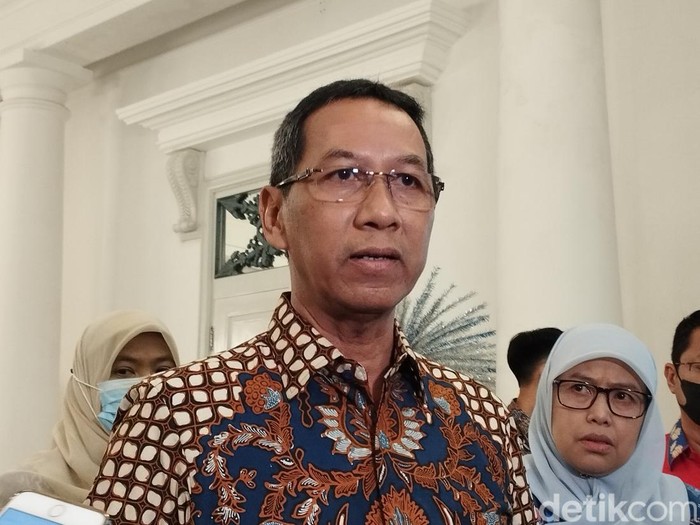 Penjabat (Pj) Gubernur DKI Jakarta Heru Budi Hartono. (Brigitta Belia Permata/detikcom)