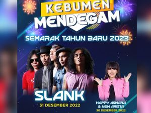 Slank-Happy Asmara Konser Tahun Baru di Kebumen, Ini Harga Tiketnya