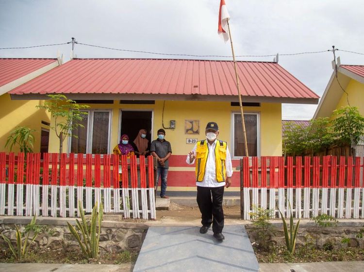 Rumah Baru dari Jokowi buat Warga NTB Terdampak Badai Seroja