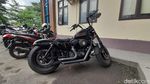 Penampakan Harley-Davidson yang Tabrak Nenek Penjual Tisu Hingga Tewas