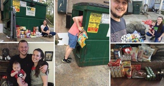 Tidak Malu, Orang-orang Ini Hidup dari Makanan yang Diambil dari Tempat Sampah
