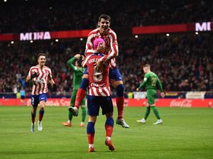 Atletico Vs Elche: Diwarnai 3 Kartu Merah, Los Colchoneros Menang 2-0