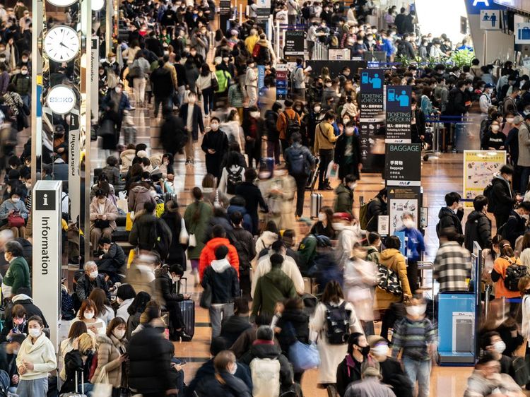Bandara Jepang Dipadati Pelancong Jelang Tahun Baru