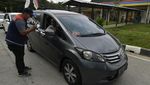 Petugas Gabungan Gelar Operasi Mengantuk di Tol Trans Sumatera