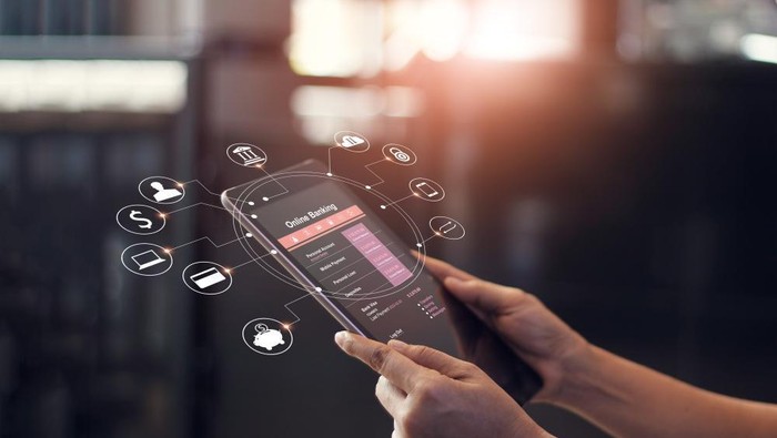 Ilustrasi Mobile Banking