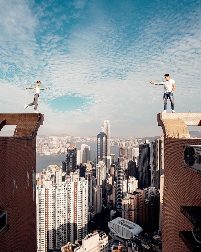 Ada banyak pintu tertutup dan kamera CCTV di dalam yang membuat menjadi gedung paling diinginkan (untuk dipanjat) di dunia, kata Ivan.Foto: Instagram @beerkus