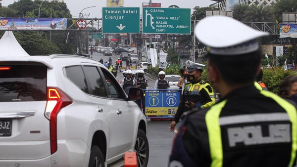 Perhatian! Jalur Puncak Ditutup Total Saat Malam Tahun Baru 2023