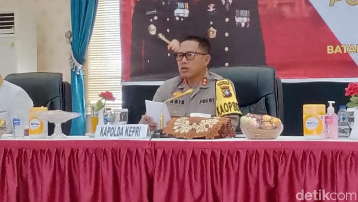 Kapolda Kepri Irjen pol Aris Budiman. (Alamudin Hamapu/detikSumut)