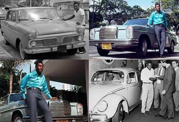 Koleksi mobil Pele.