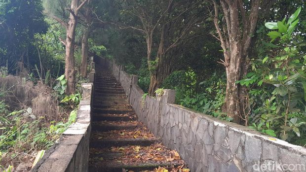 Lembah Putri di Pangandaran yang Dulunya Indah Kini Merana