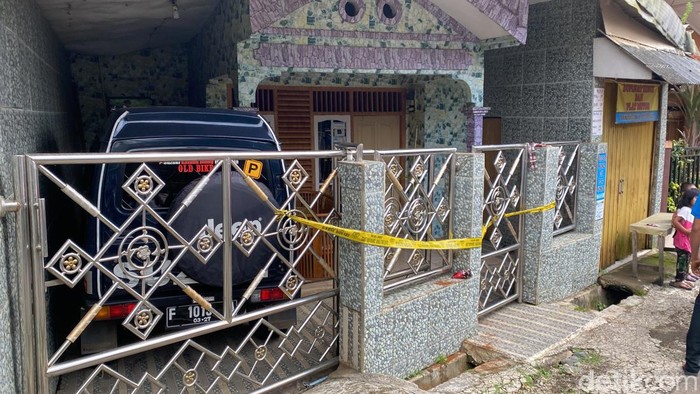 Lokasi penemuan mayat di Sukabumi.