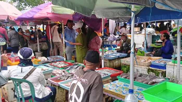 Pasar Ikan Kedonganan, Badung, Bali.