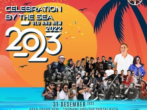 Line Up Selebrasi Pergantian Tahun di Kuta, Tampilkan 12 Guest Star