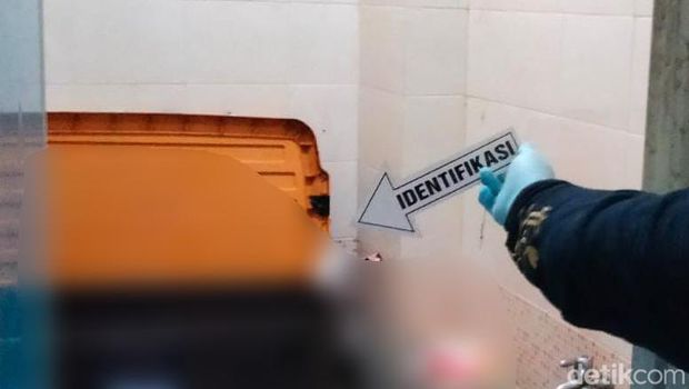 Sesosok jasad wanita ditemukan dalam kondisi dimutilasi di sebuah rumah kontrakan di Kabupaten Bekasi, Jabar. Potongan tubuh korban ditemukan dalam kontainer. (dok Istimewa)