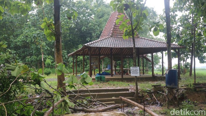 Suasana di Dusun Singget, Pati yang saat ini kosong tak berpenghuni, Jumat (30/12/2022).