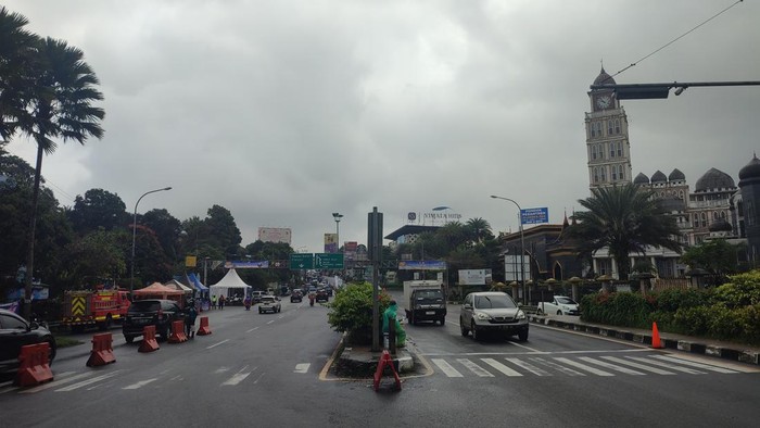 Suasana di Puncak Bogor. (Rizky/detikcom)