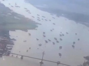 Heboh Sungai Mahakam Macet gegara Disesaki Antrean Kapal Batu Bara