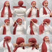 6 Tutorial Hijab Paling Hits Di 2022, Pashmina Instan Hingga Hijab Segitiga