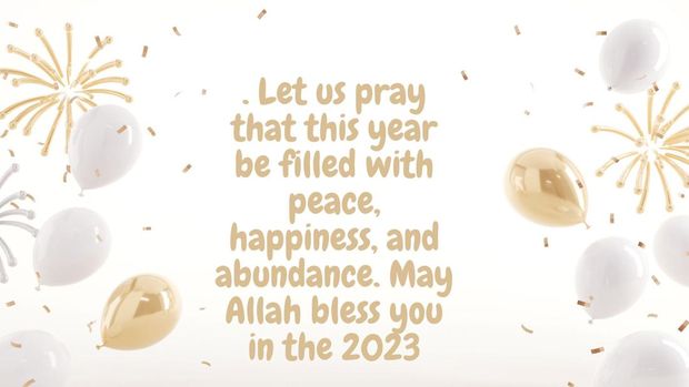 Ucapan Selamat Tahun Baru 2023 Islami