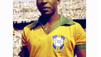 Semua yang Anda lihat dilakukan pemain mana pun, Pelé yang melakukannya terlebih dahulu. RIP, tulis Erling Haaland. Foto: screenshot/detikINET