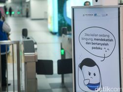 Wih! Ada Robot Wira-wiri di Stasiun MRT Lebak Bulus