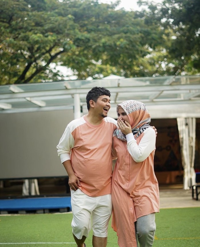 Aldila Jelita dan Indra Bekti Aldila Jelita dan Indra Bekti