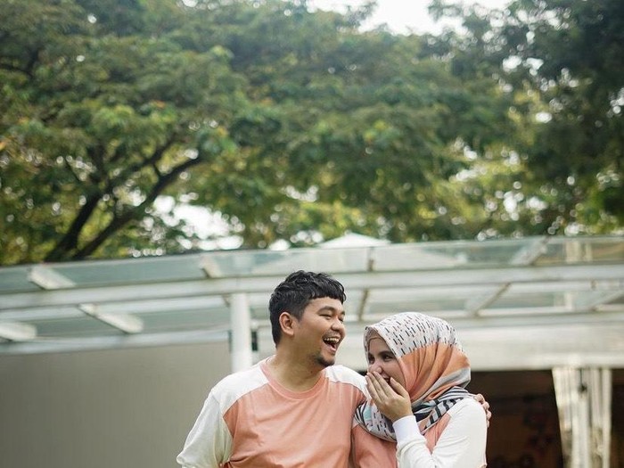 Aldila Jelita dan Indra Bekti