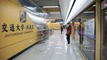 Baru Dibuka, Stasiun Kereta Bawah tanah di Xian China Sepi Penumpang