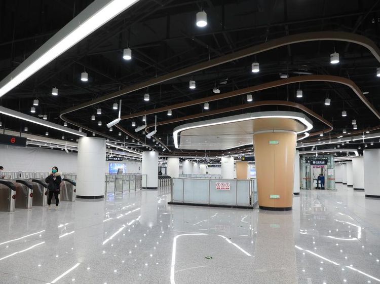 Baru Dibuka, Stasiun Kereta Bawah tanah di Xian China Sepi Penumpang