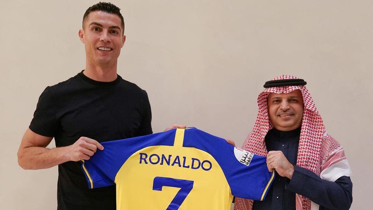 Cristiano Ronaldo gabung klub Arab Saudi, Al Nassr (Foto: Instagram @alnassr_fc)