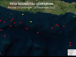 Tercatat 63 Gempa Guncang Jawa Timur Selama Sepekan