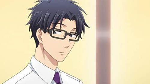 Ilustrasi karakter anime tsundere.